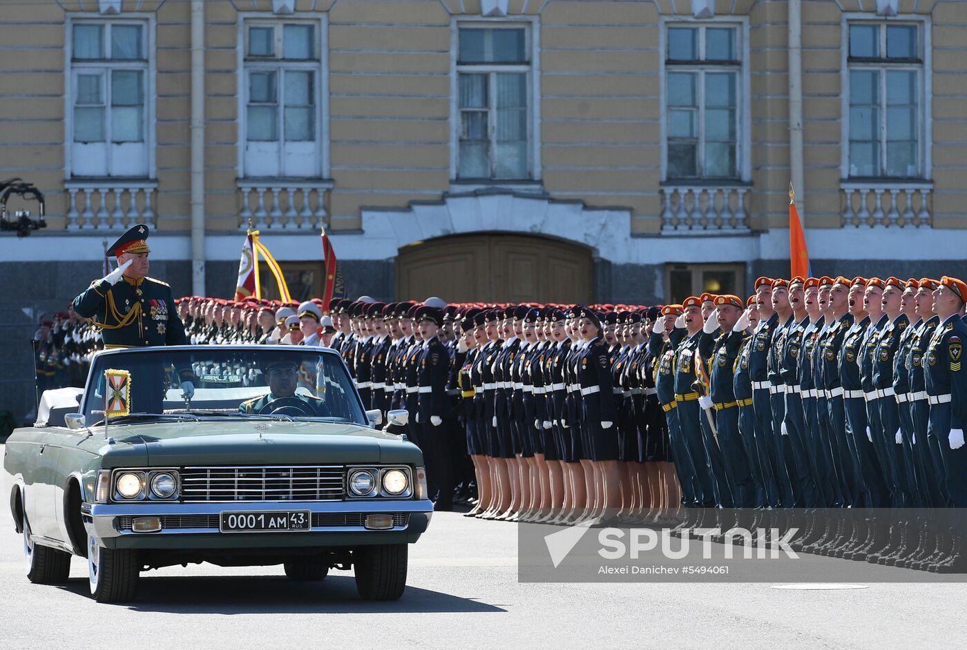 Victory Day celebrations in Russian cities
