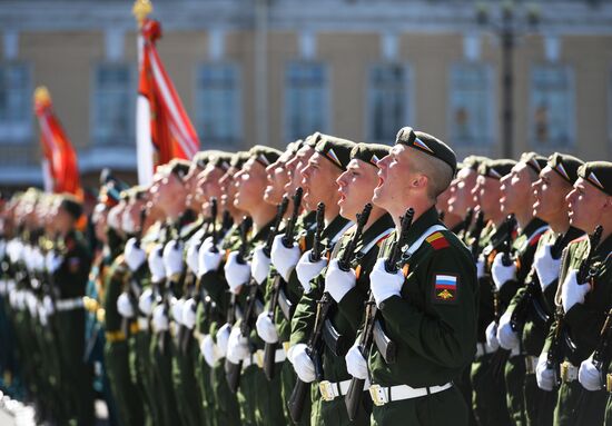 Victory Day celebrations in Russian cities