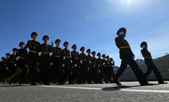 Victory Day celebrations in Russian cities