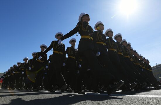 Victory Day celebrations in Russian cities