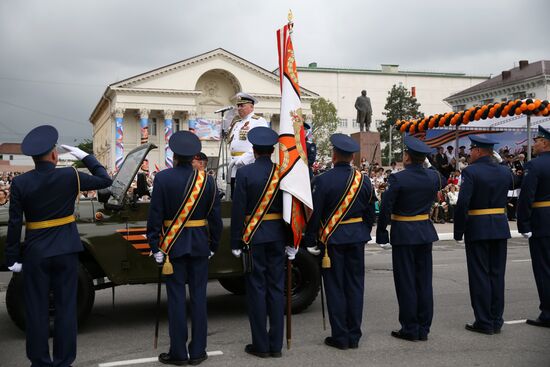 Victory Day celebrations in Russian cities