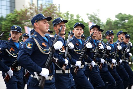 Victory Day celebrations in Russian cities