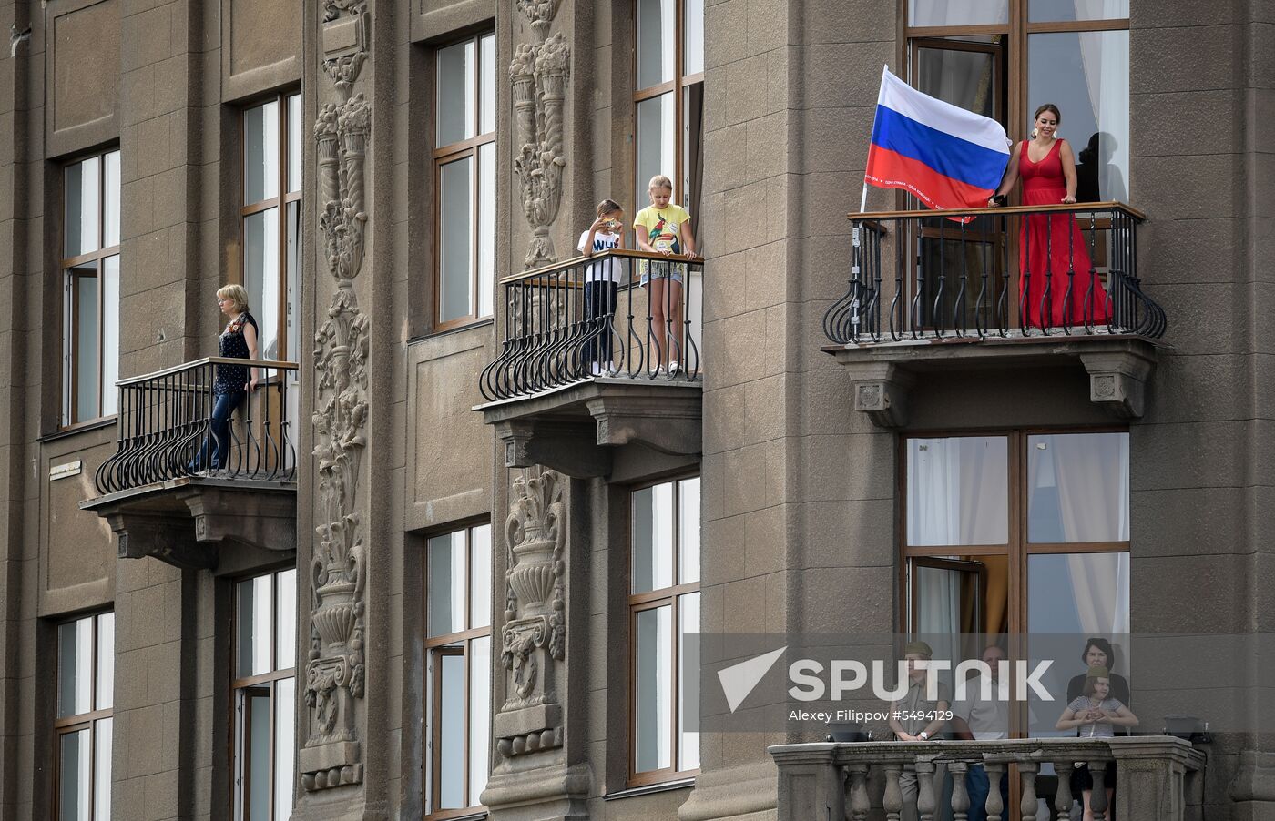 Victory Day celebrations in Russian cities