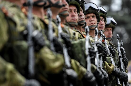 Victory Day celebrations in Russian cities