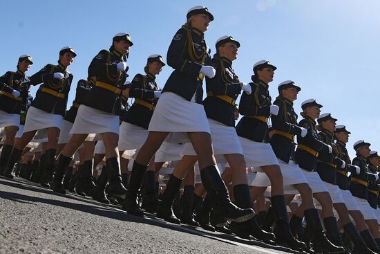 Victory Day celebrations in Russian cities