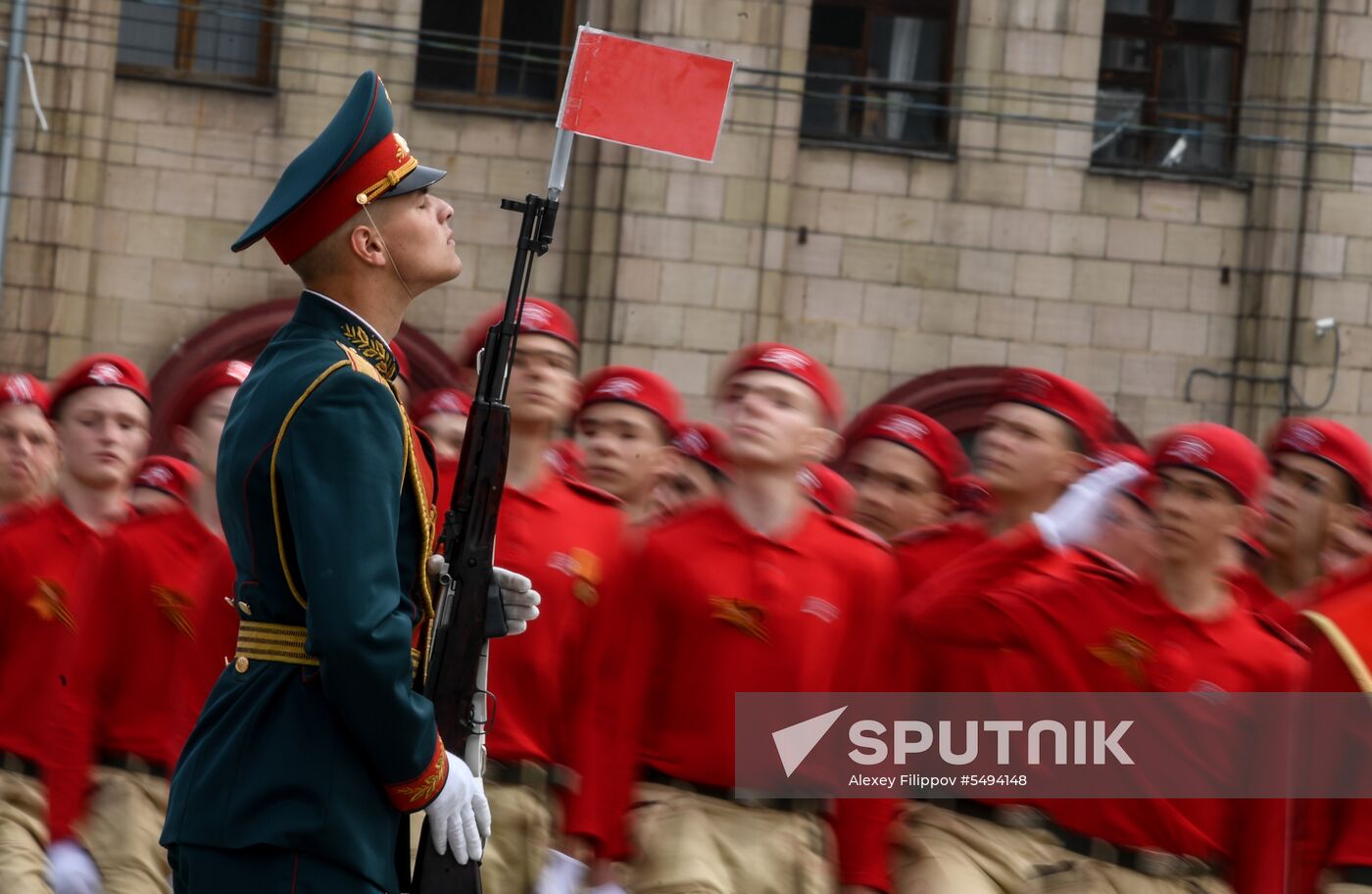 Victory Day celebrations in Russian cities