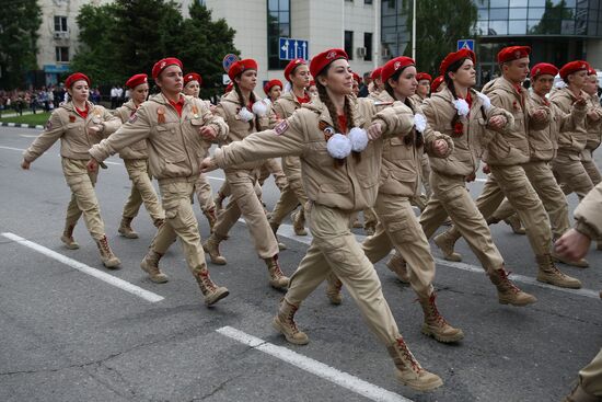 Victory Day celebrations in Russian cities