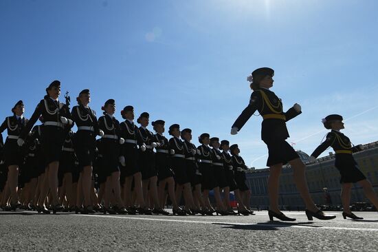 Victory Day celebrations in Russian cities