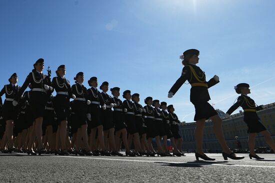 Victory Day celebrations in Russian cities