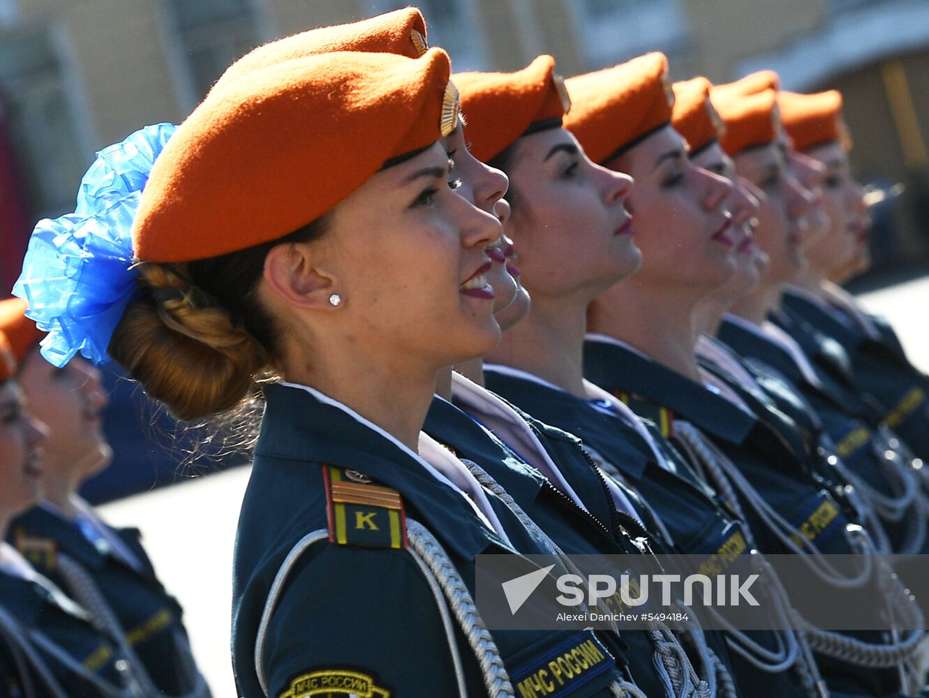 Victory Day celebrations in Russian cities