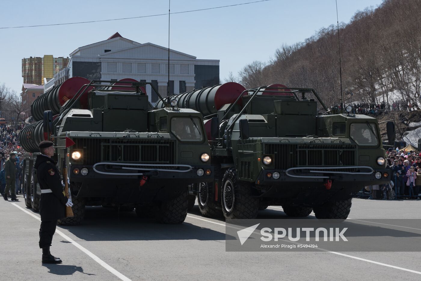 Victory Day celebrations in Russian cities