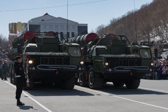 Victory Day celebrations in Russian cities