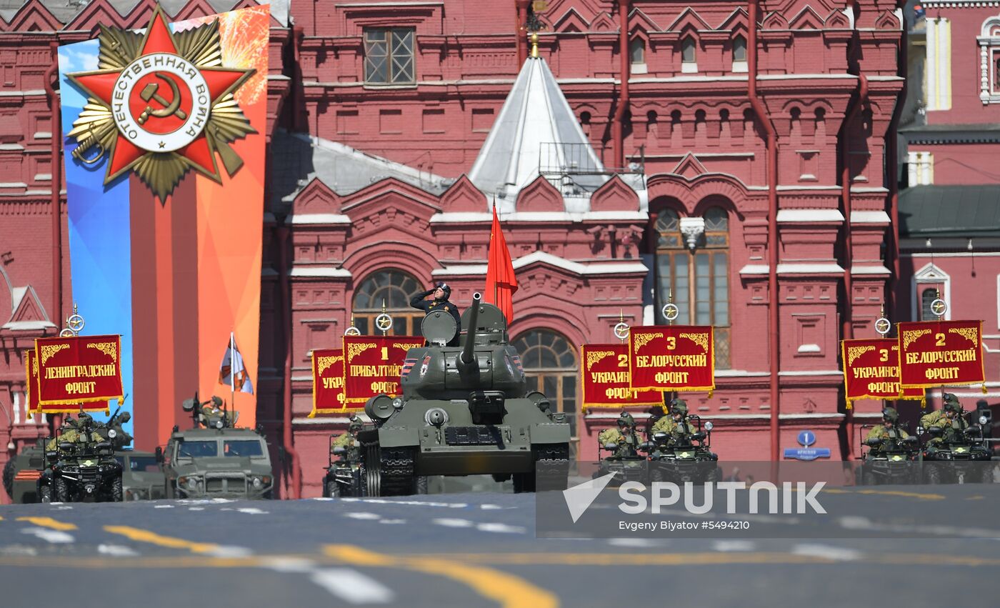 Military parade to mark 73rd anniversary of Victory in Great Patriotic War