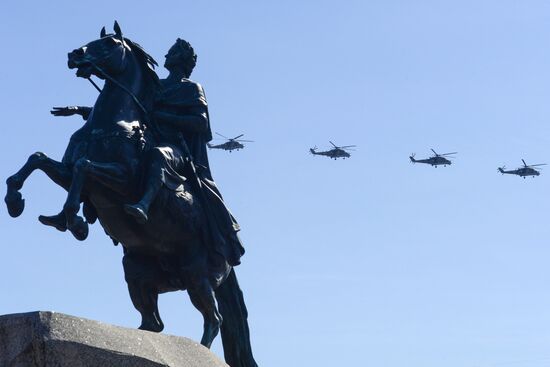 Victory Day celebrations in Russian cities