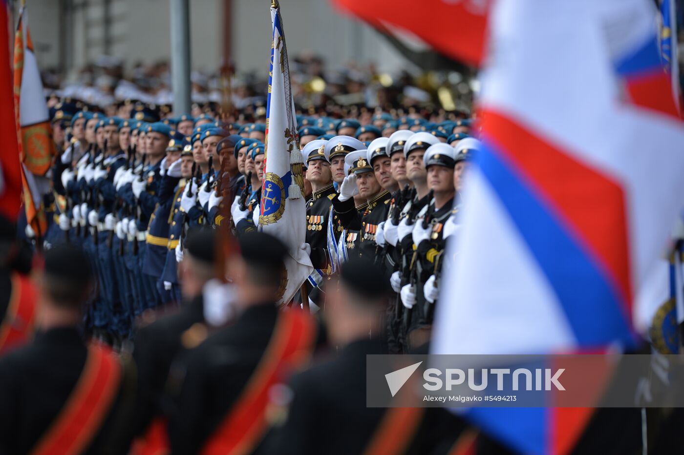 Victory Day celebrations in Russian cities