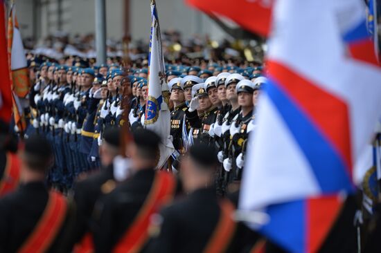 Victory Day celebrations in Russian cities