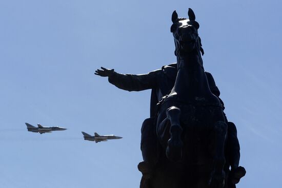 Victory Day celebrations in Russian cities