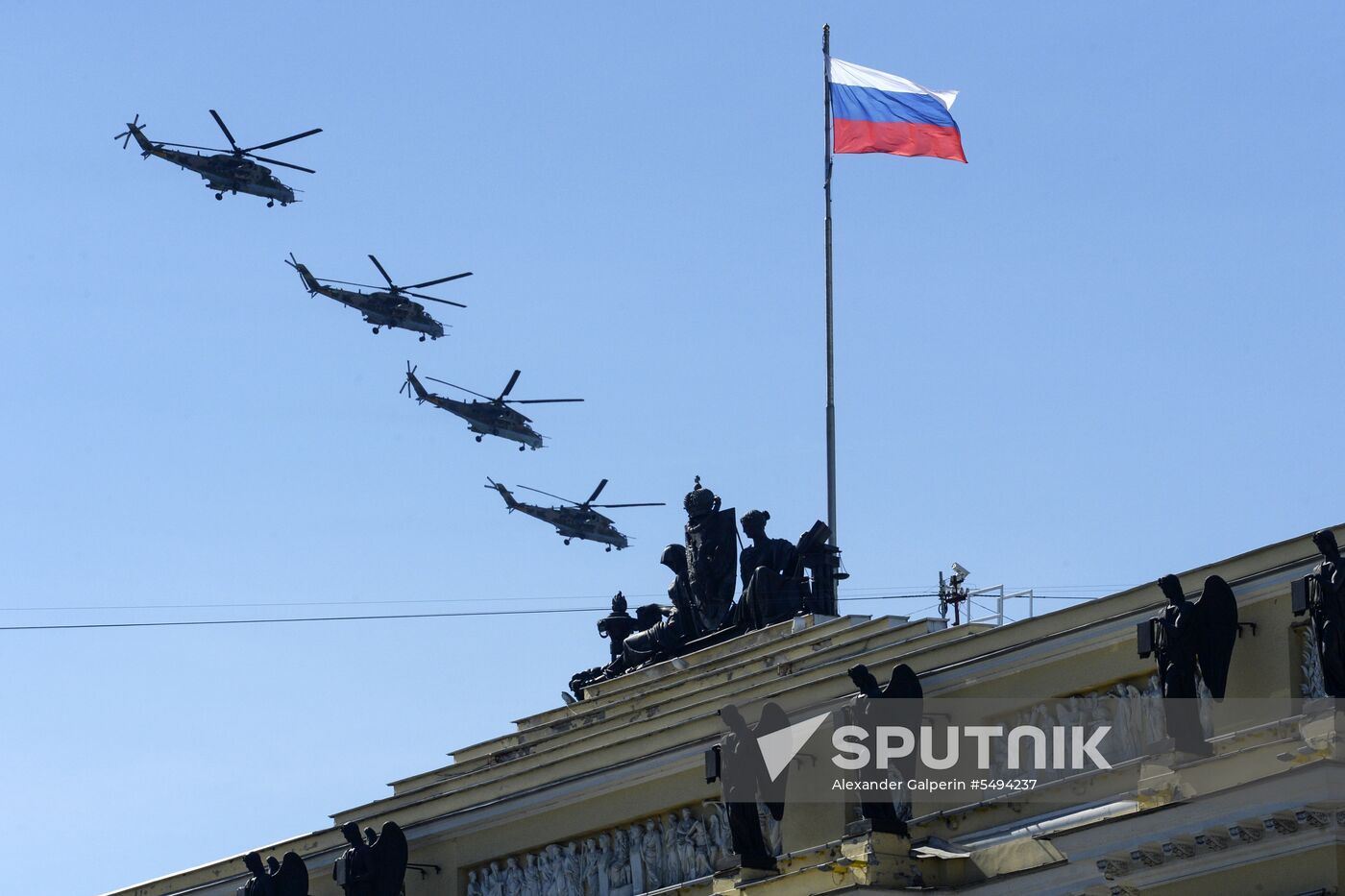 Victory Day celebrations in Russian cities