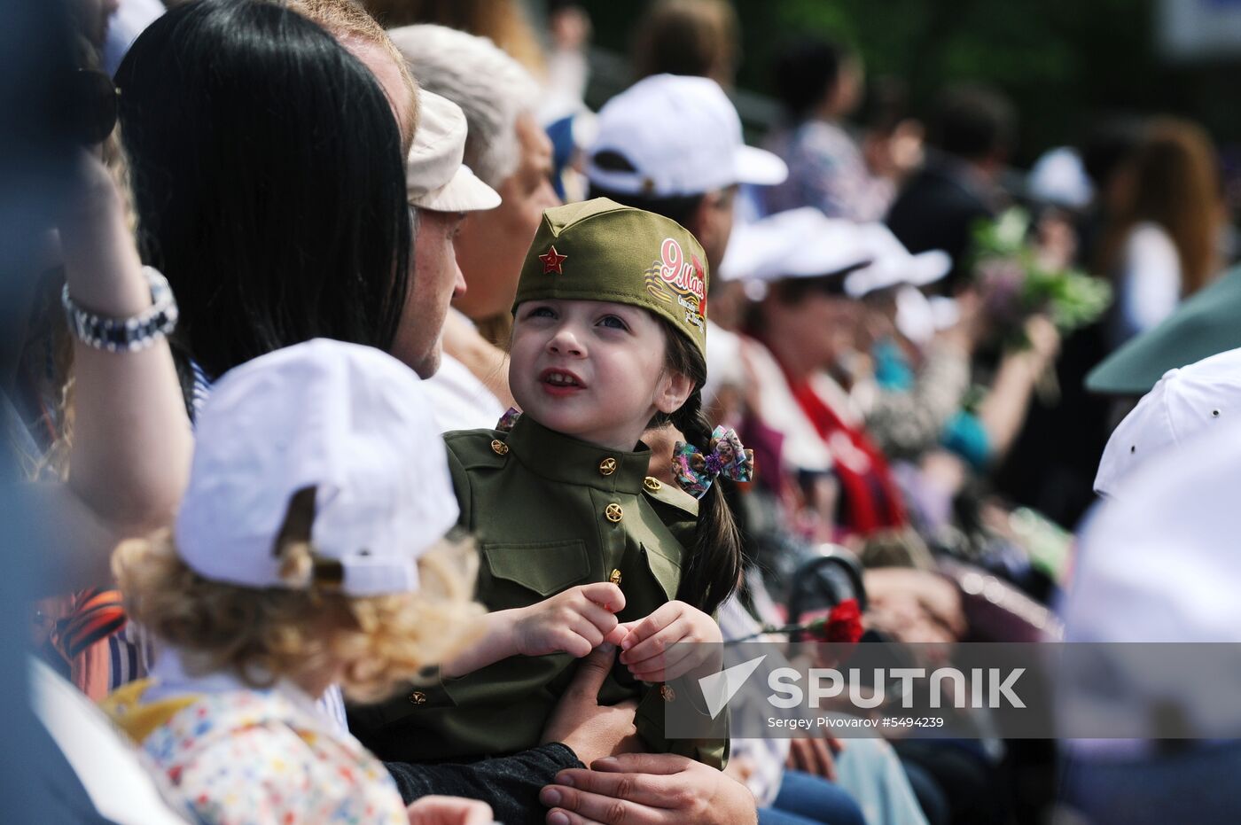 Victory Day celebrations in Russian cities