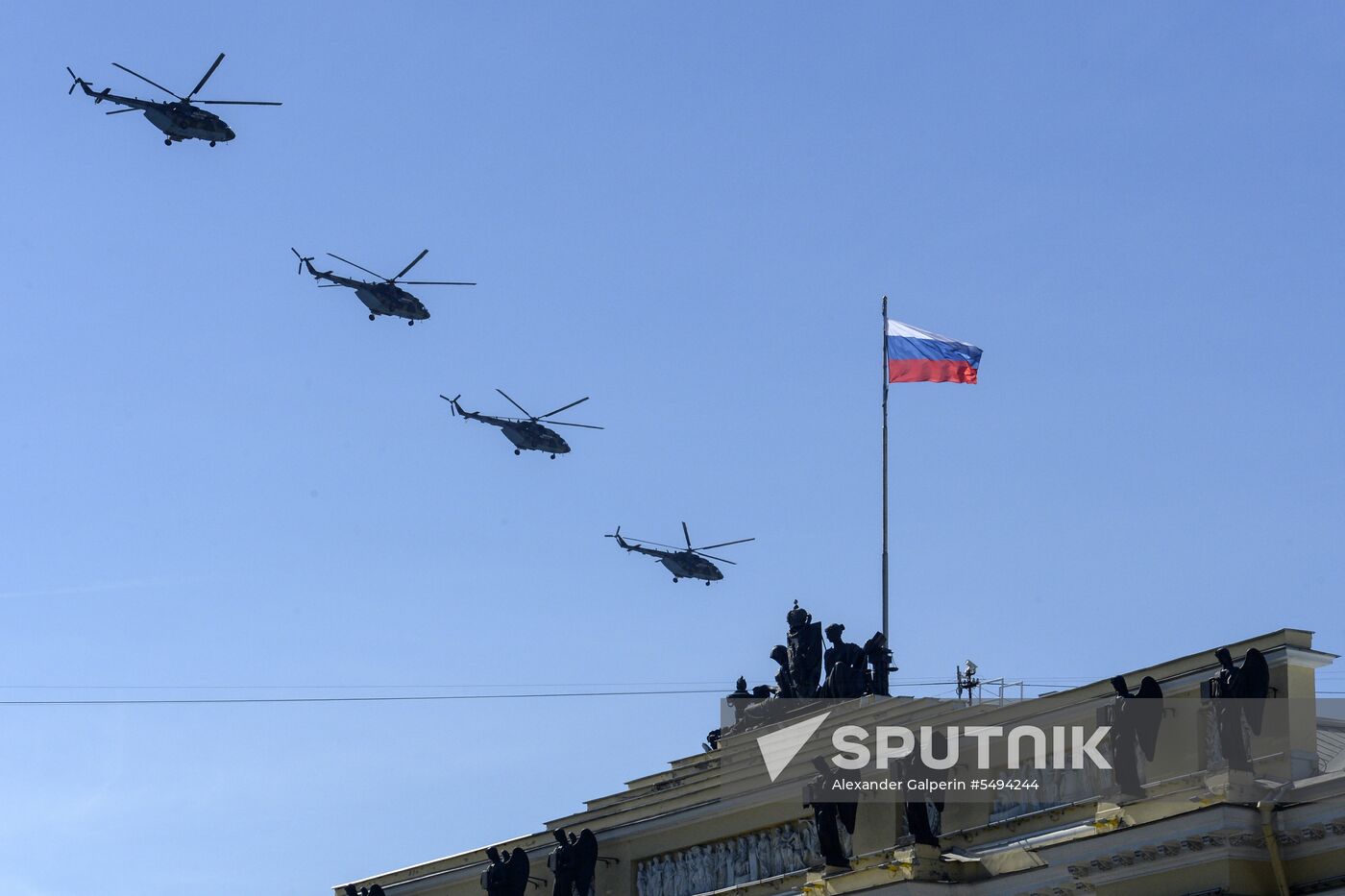 Victory Day celebrations in Russian cities