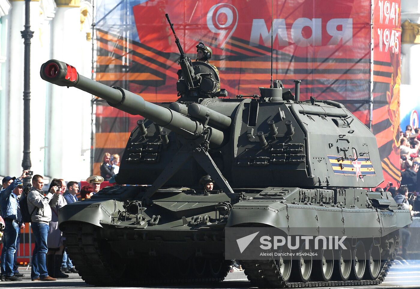 Victory Day celebrations in Russian cities