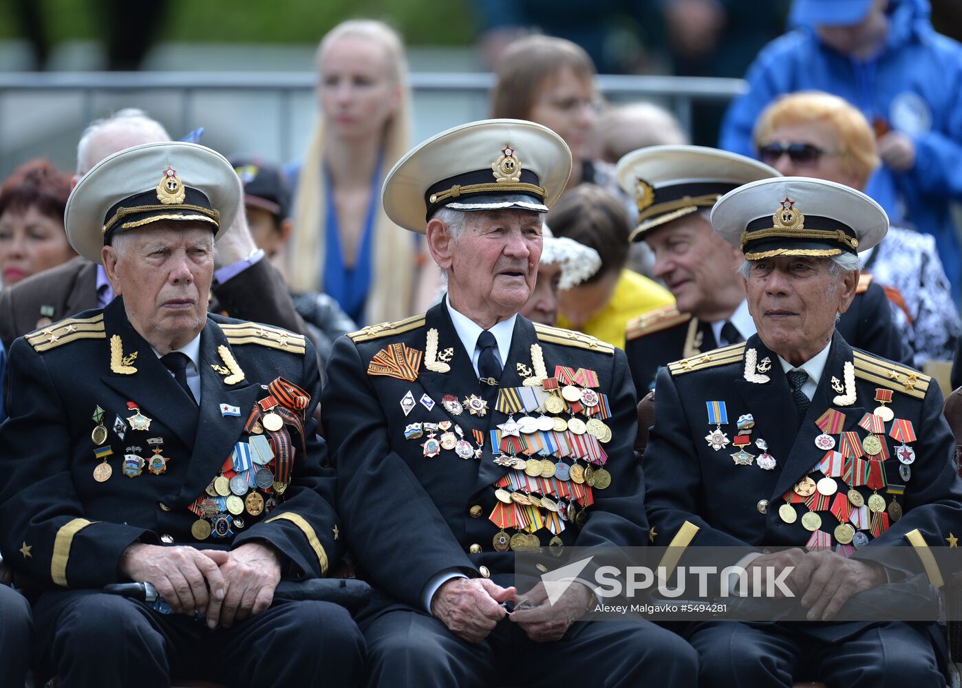 Victory Day celebrations in Russian cities