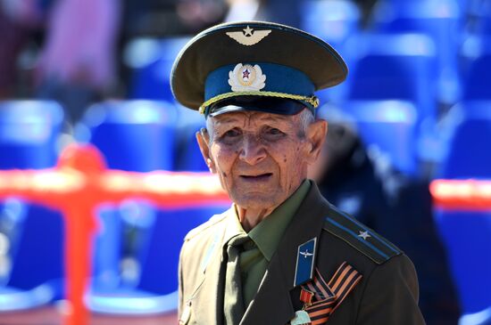 Victory Day celebrations in Russian cities