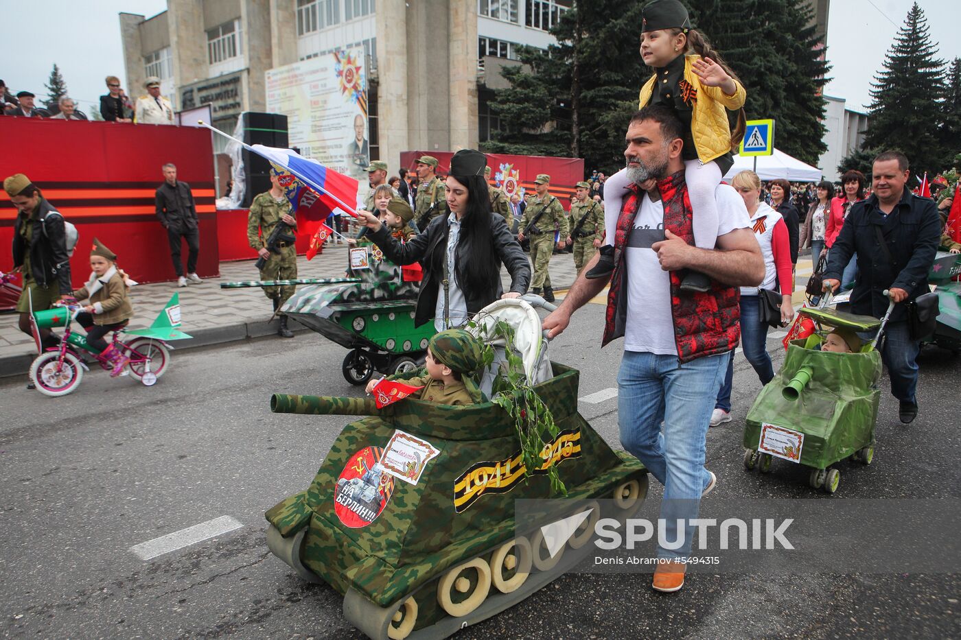 Immortal Regiment event in Russian cities