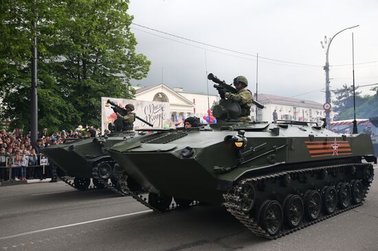 Victory Day celebrations in Russian cities