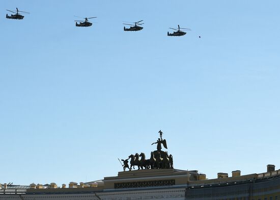 Victory Day celebrations in Russian cities