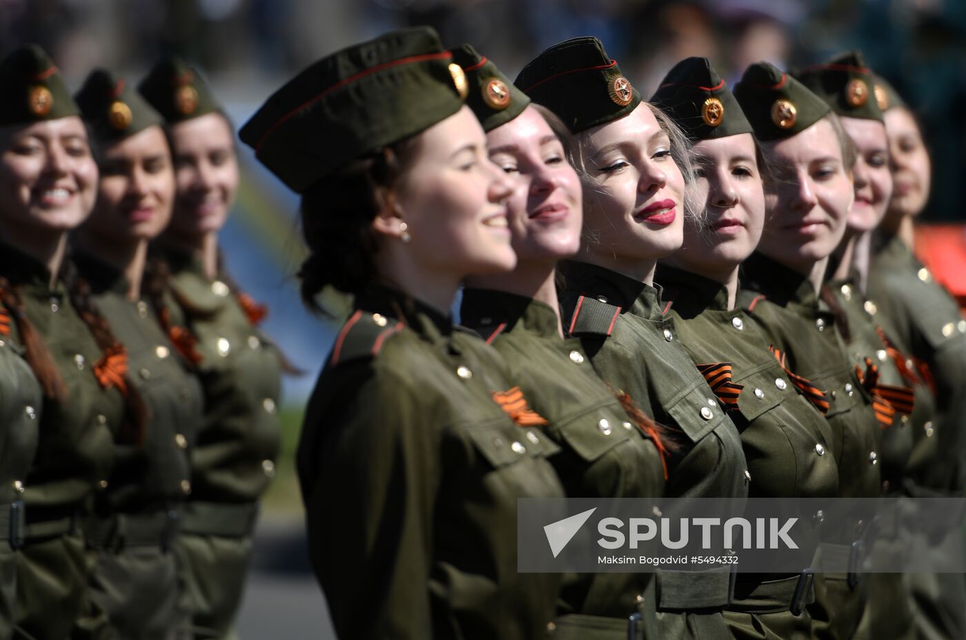 Victory Day celebrations in Russian cities
