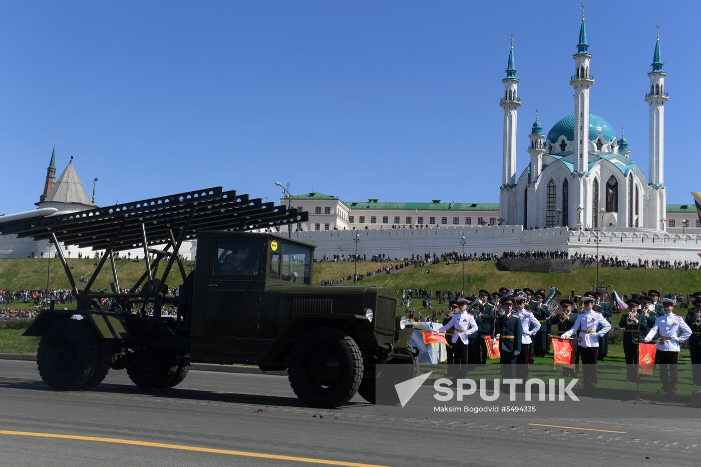 Victory Day celebrations in Russian cities