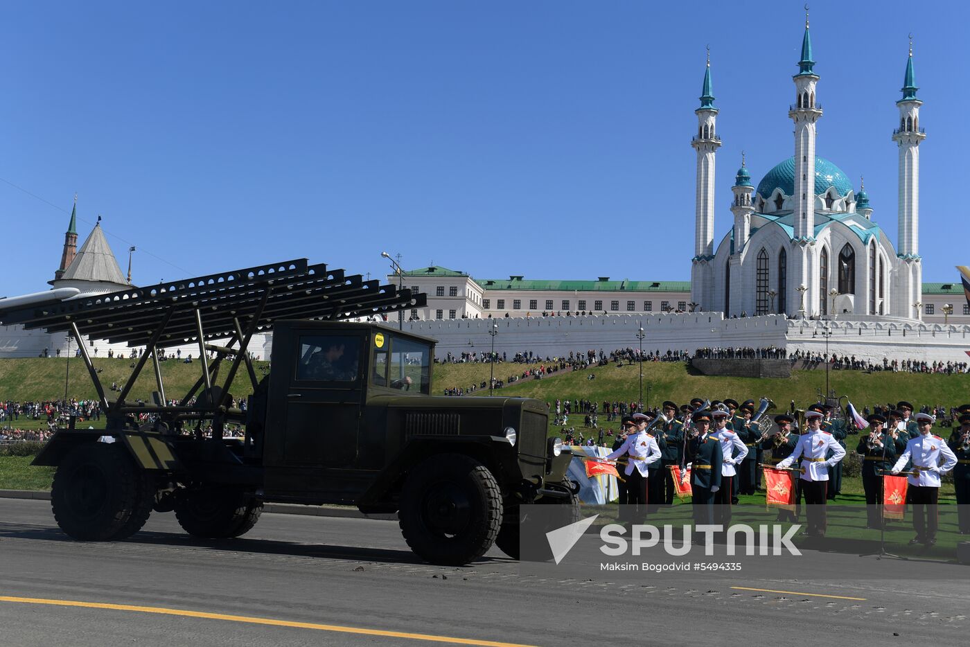 Victory Day celebrations in Russian cities