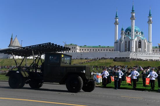 Victory Day celebrations in Russian cities