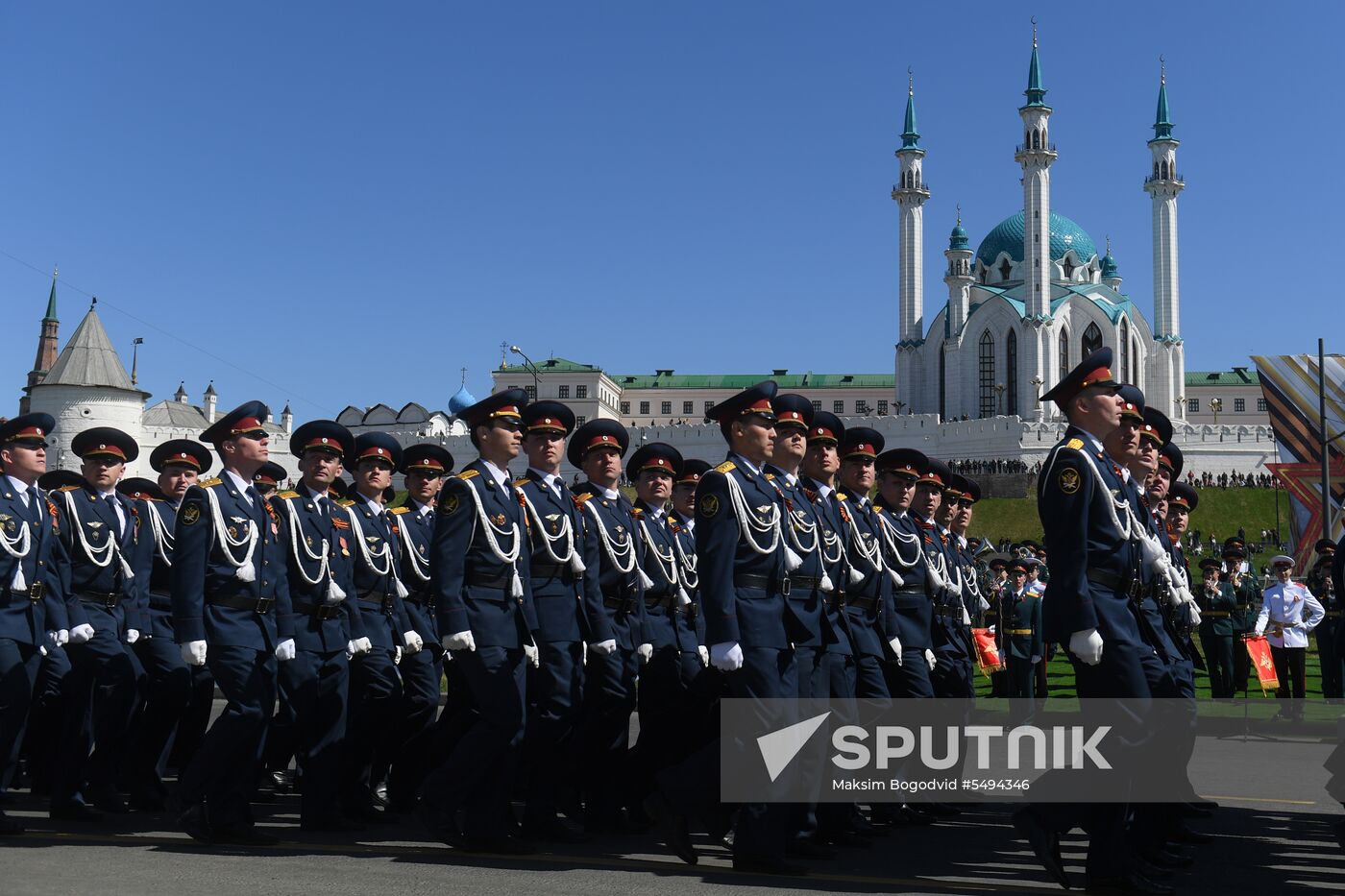 Victory Day celebrations in Russian cities