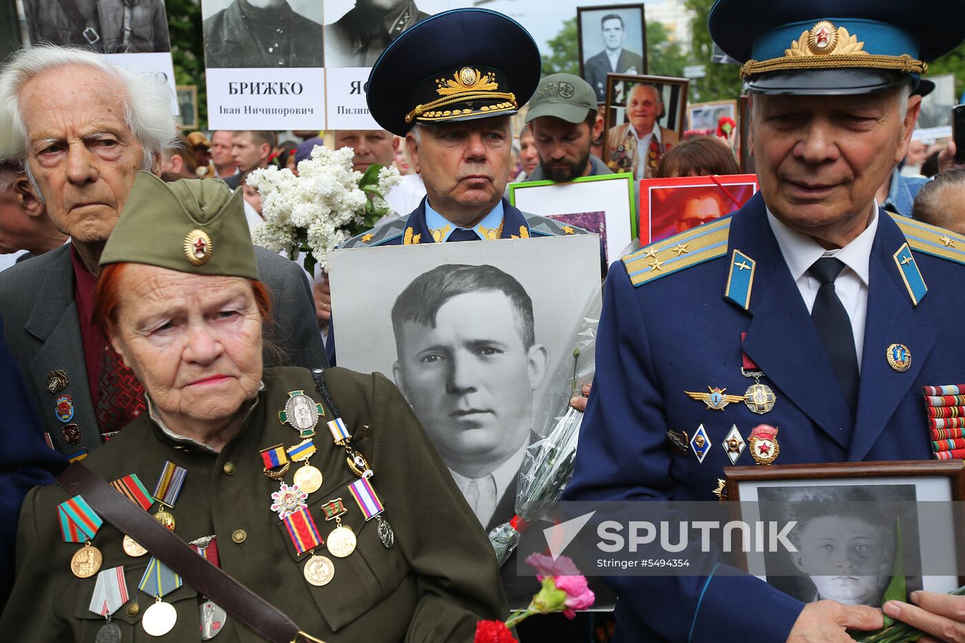 Immortal Regiment event in Ukraine