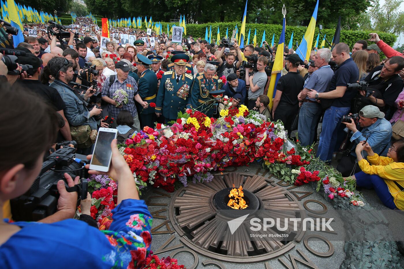 Immortal Regiment event in Ukraine