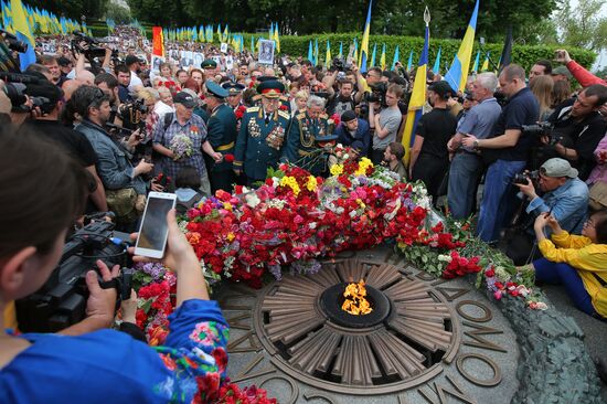 Immortal Regiment event in Ukraine