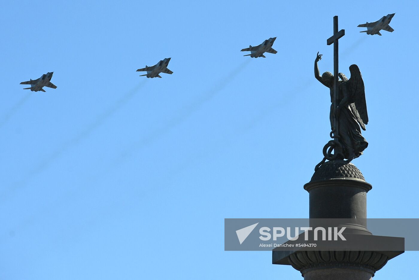 Victory Day celebrations in Russian cities