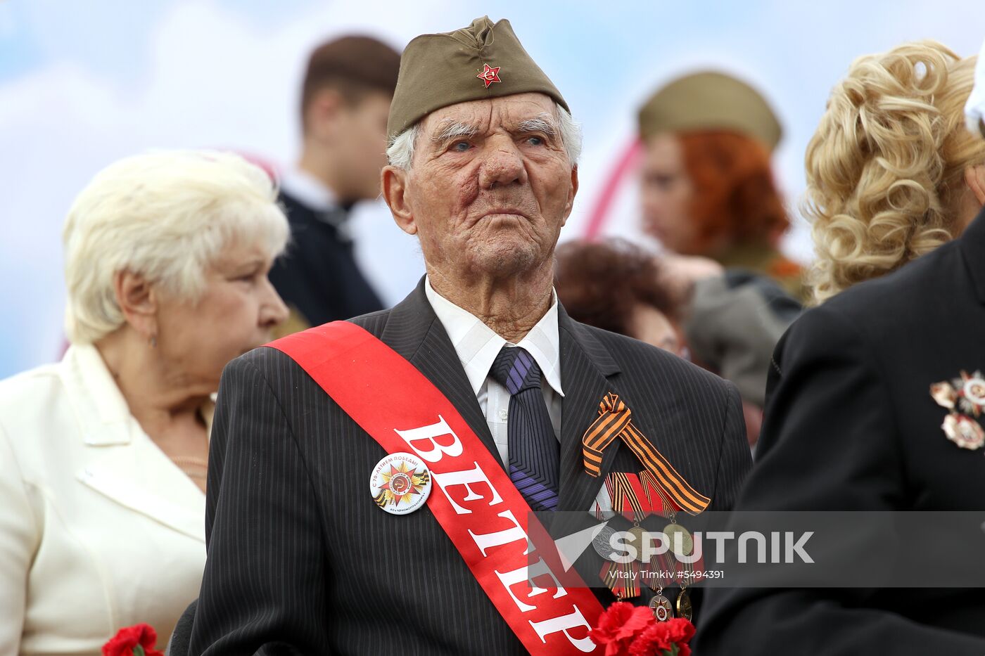 Victory Day celebrations in Russian cities