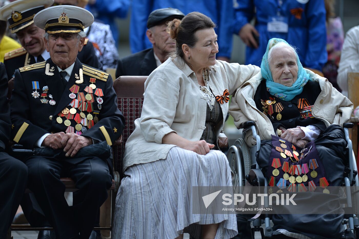 Victory Day celebrations in Russian cities