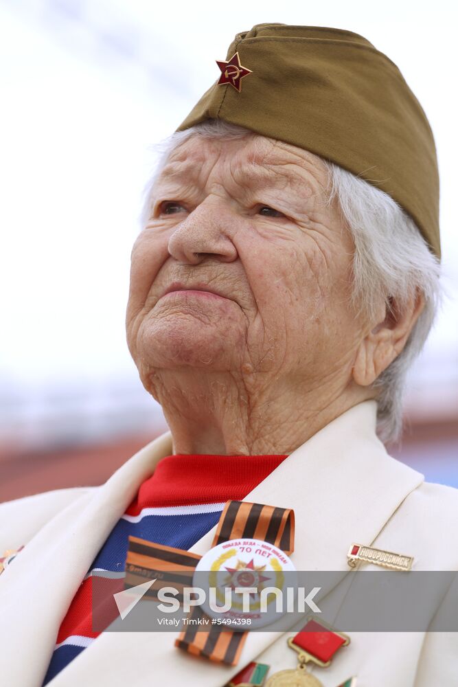 Victory Day celebrations in Russian cities