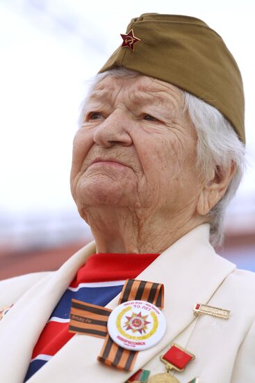 Victory Day celebrations in Russian cities