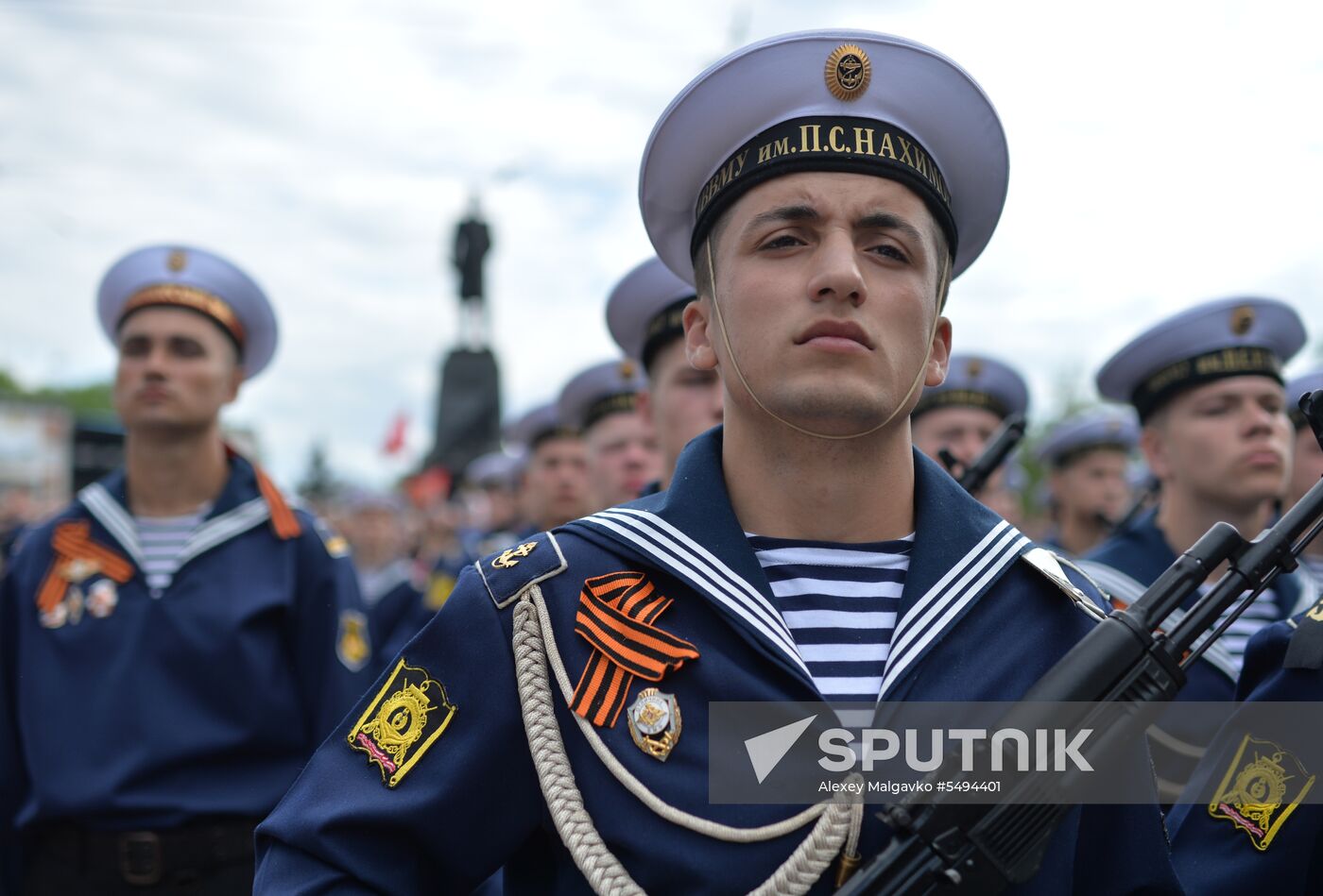Victory Day celebrations in Russian cities
