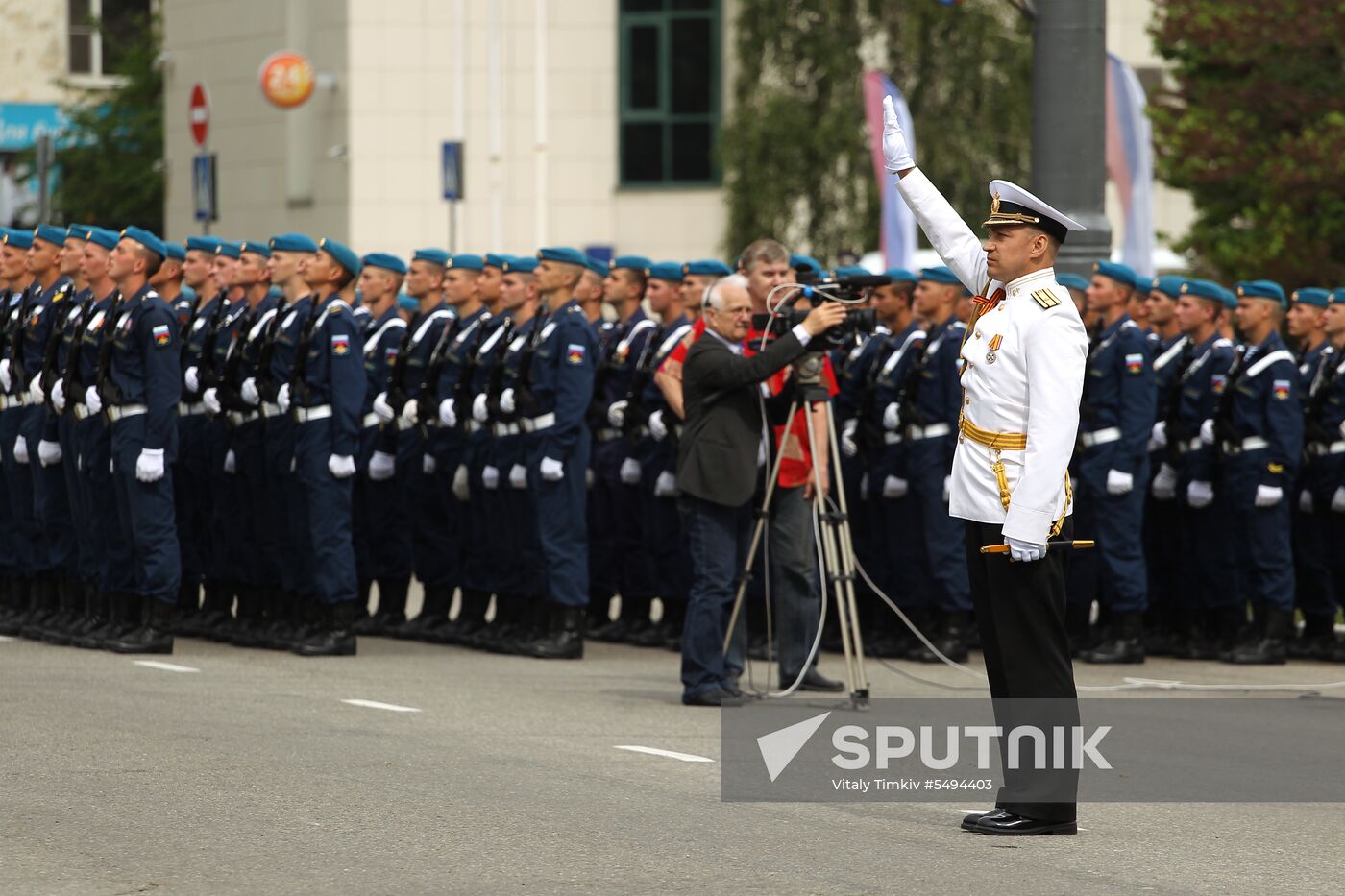 Victory Day celebrations in Russian cities