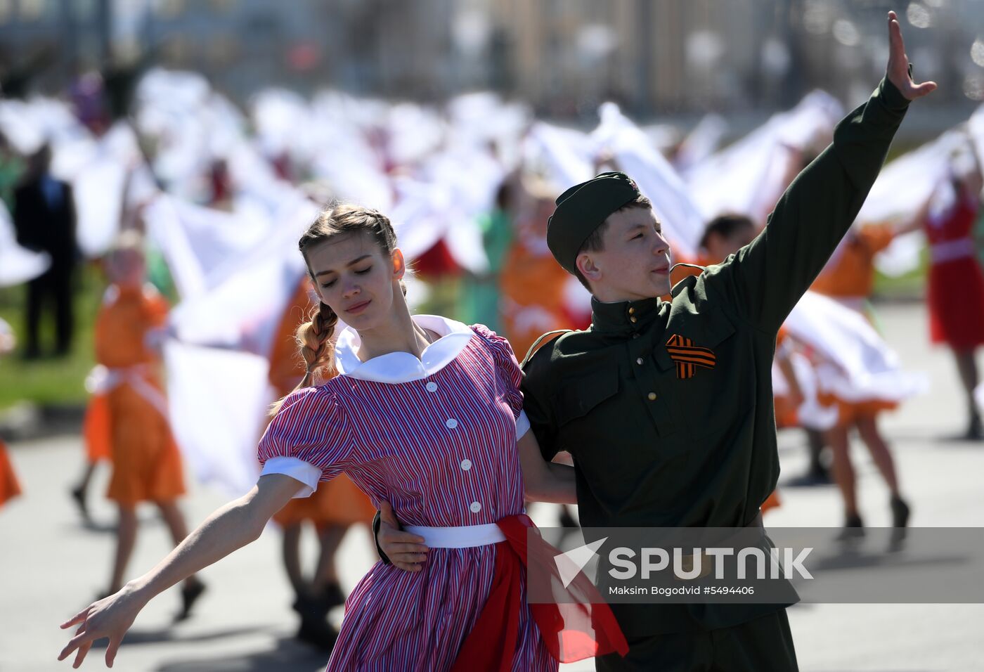 Victory Day celebrations in Russian cities