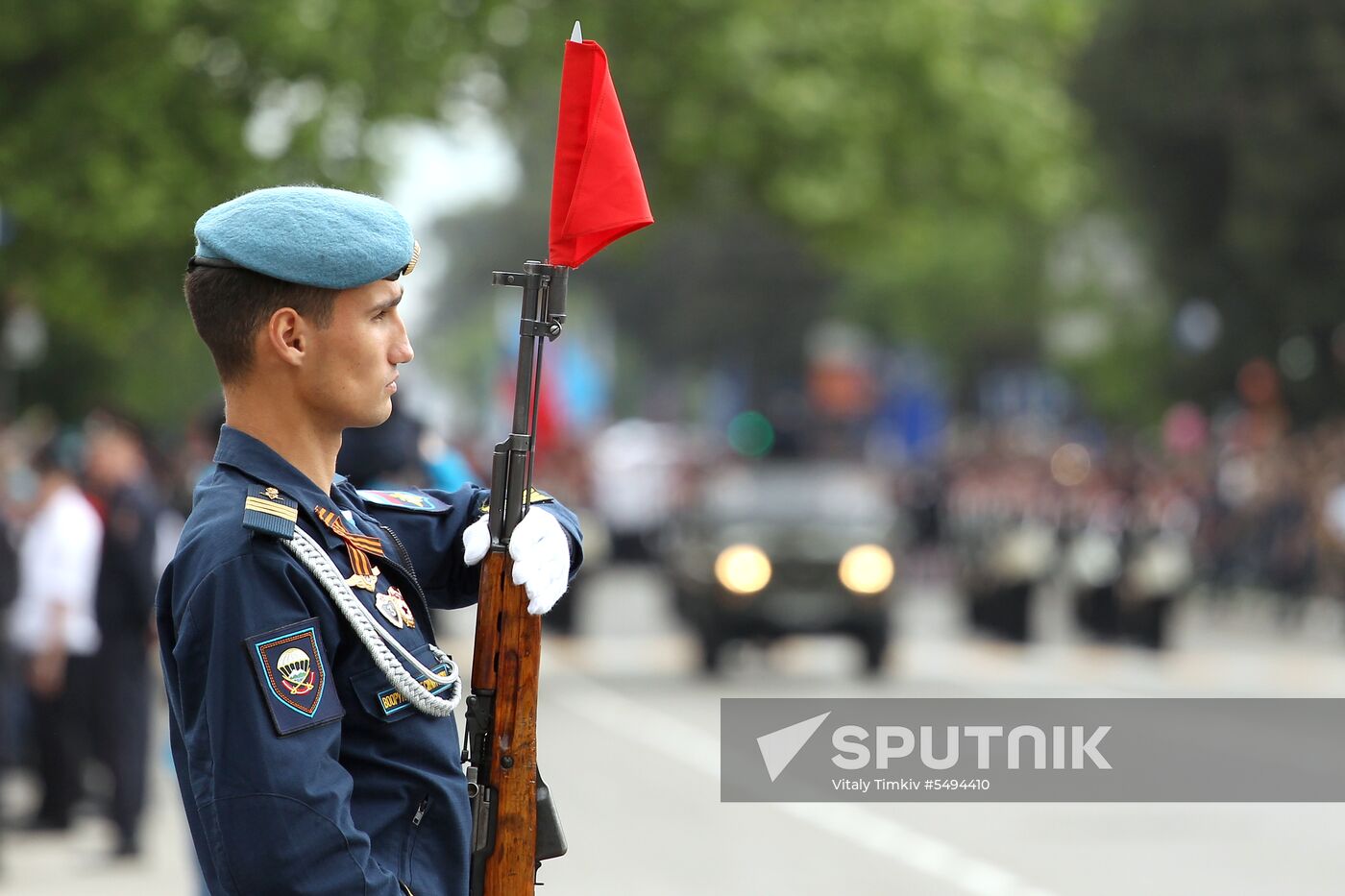 Victory Day celebrations in Russian cities