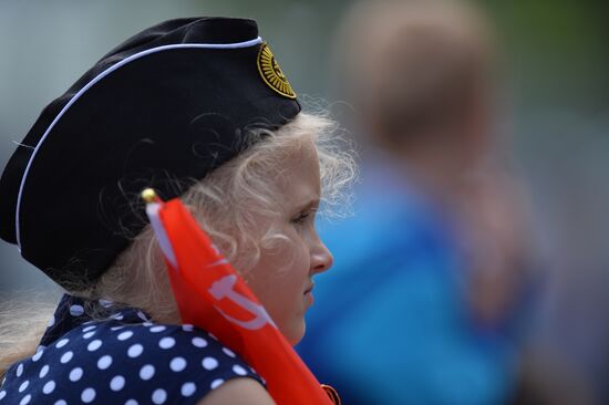 Victory Day celebrations in Russian cities