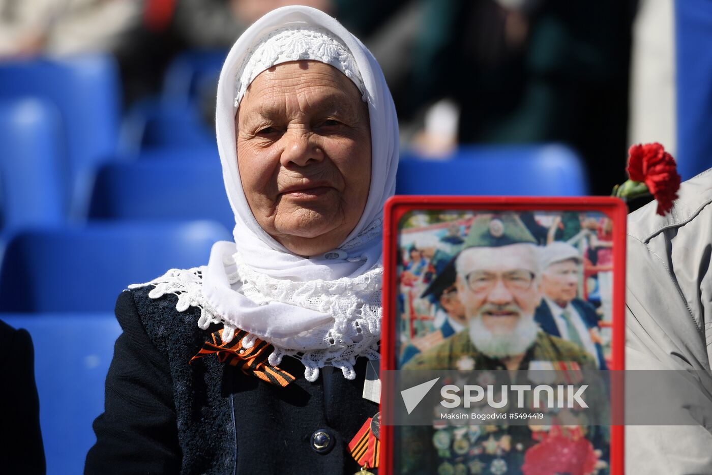 Victory Day celebrations in Russian cities