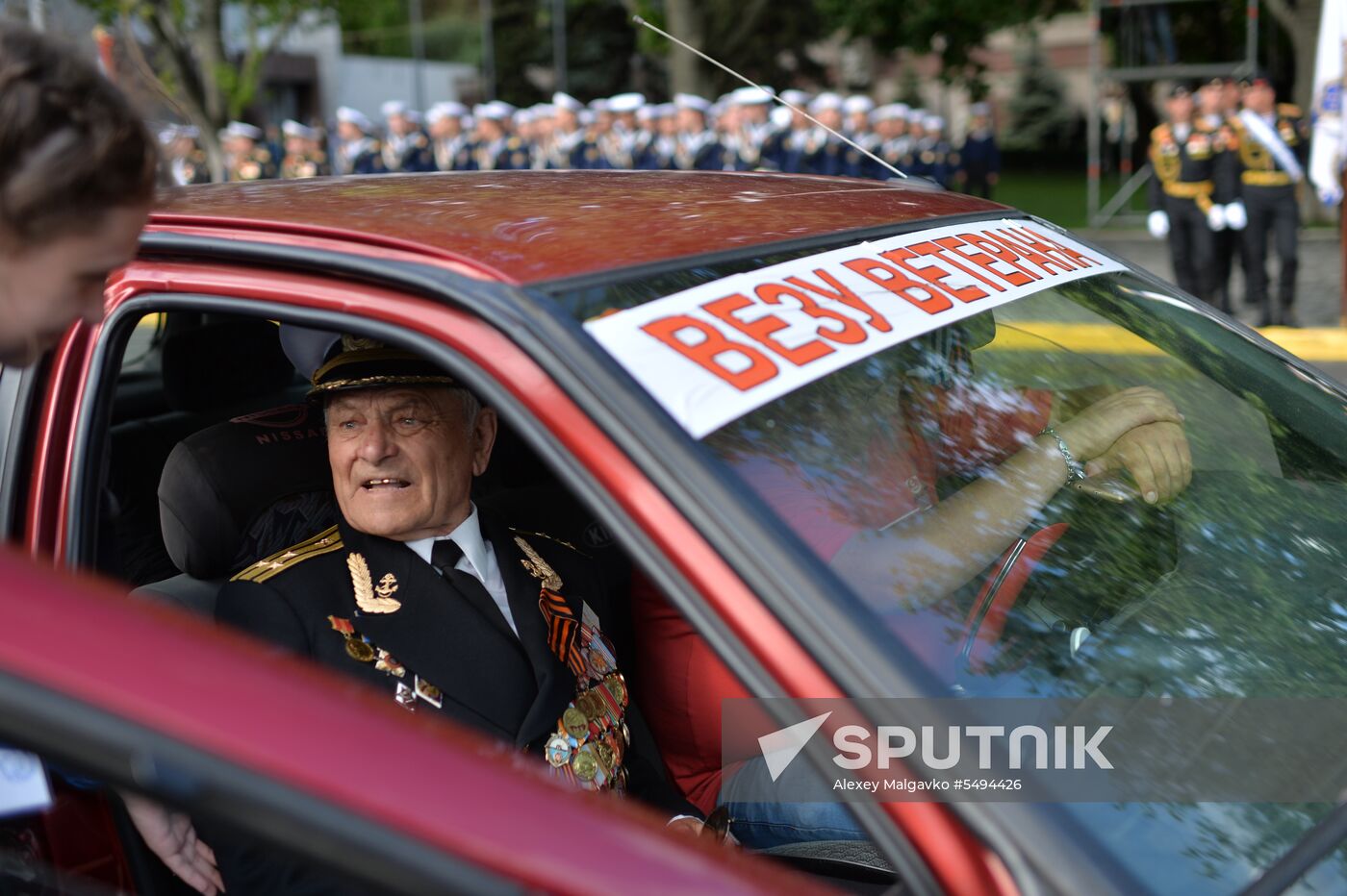 Victory Day celebrations in Russian cities